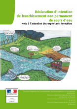 Franchissement non permanent de cours d’eau - Note à l'attention des exploitants forestiers (Préfet Lorraine)